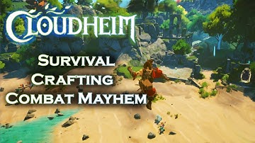 Smash Bros fighting Survival Game - Cloudheim - (Review) Its addicting