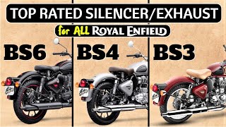 TOP 8 Exhaust for New Royal Enfield 350 | Best Exhaust