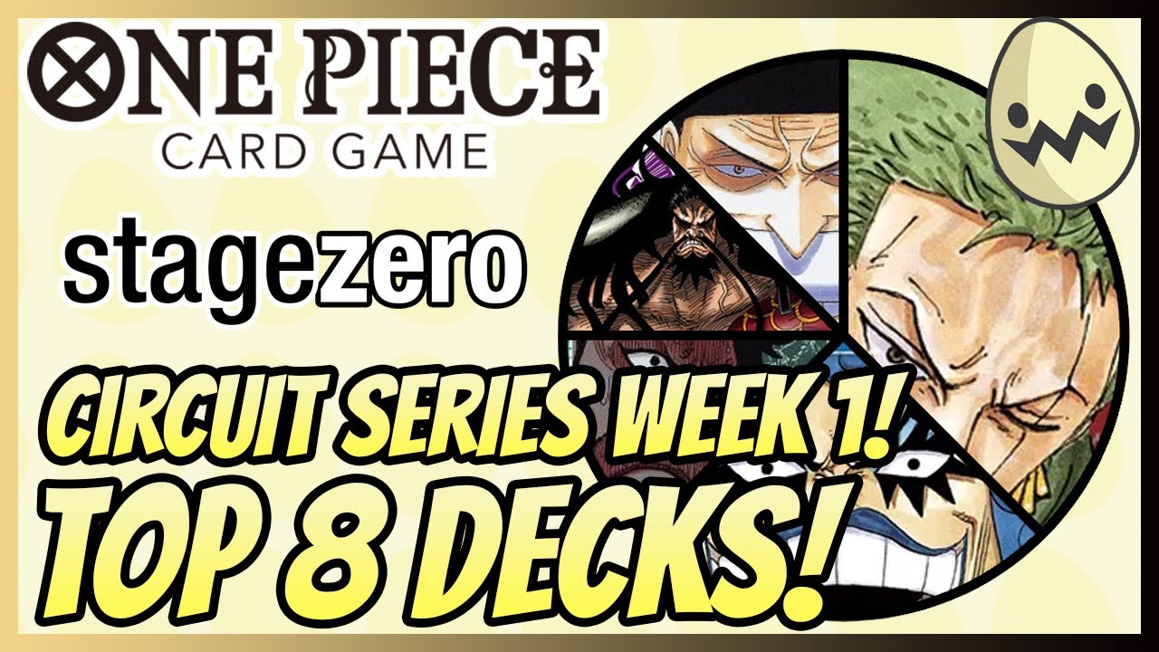 One Piece Card Game Deck Lists