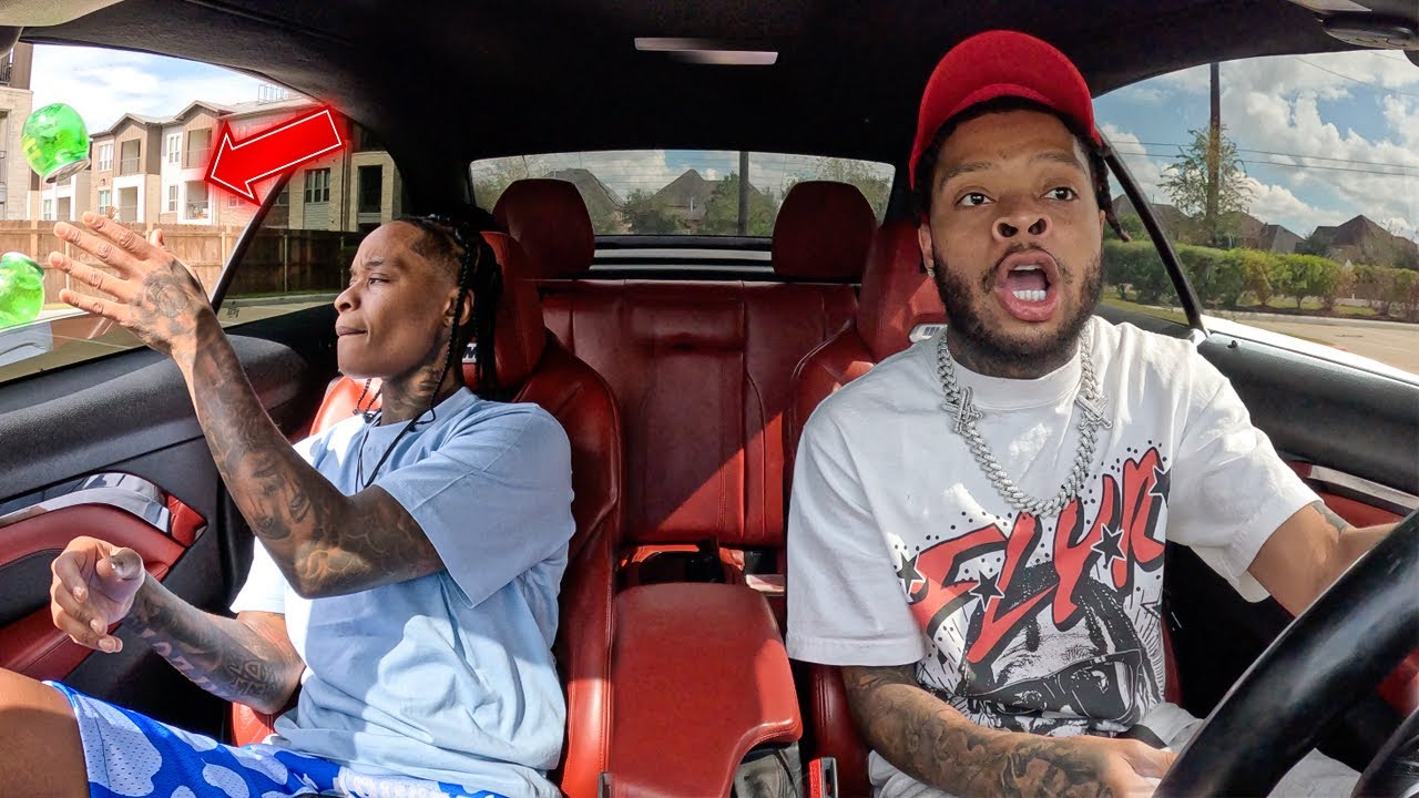 Throwing My Bestfriend BUZZ BALLS Out The Window To See His Reaction