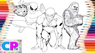 Flash/Iron Fist/Chewbacca Coloring Pages/Nomia Tunes/Doniy - Journey/RUD - Connect [COPYRIGHT FREE]