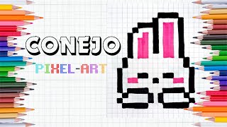 Pixel Art Tutorial: Drawing KAWAII BUNNY Step By Step