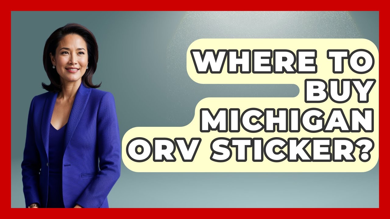 Where To Buy Michigan ORV Sticker? - The Midwest Guru