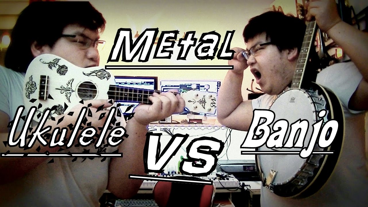 EPIC BATTLE Ukulélé VS Banjo (Metal) YouTube