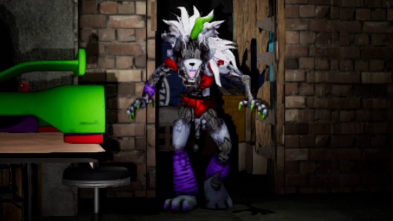 Фото аниматроника рокси