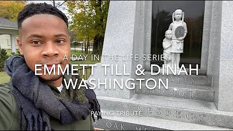 Visiting The Gravesites of Emmett Till & Dinah Washington at Burr Oak Cemetery in Chicago