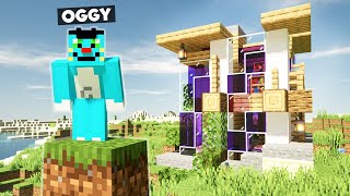 OGGY KA MODERN HOUSE in MINECRAFT