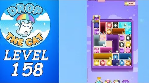 Drop The Cat Level 158 Walkthrough