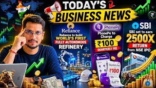 Reliance’s Target Is More Than You Think,SBI Hit Jackpot,PhonePe Shocked Customers,Jio:Business News