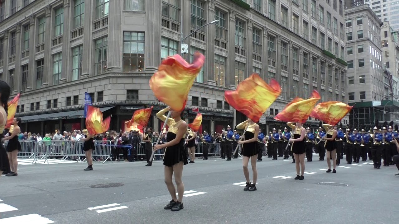 Columbus Day Parade~2018~NYC~East Meadow HS Marching Band~NYCParadelife