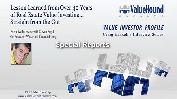 Craig Haskell Interviews Steven Fogel on Commerical Real Estate Investing