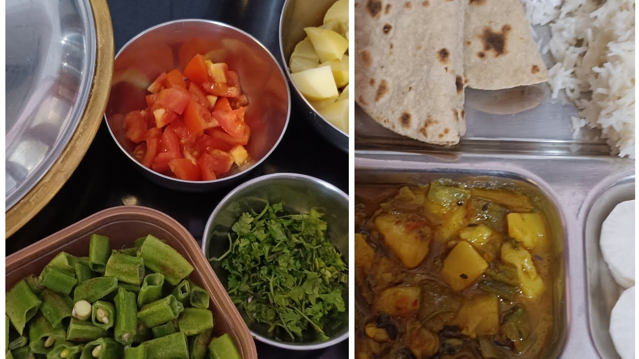 आज का लंच.... तबियत ठीक नही है😔