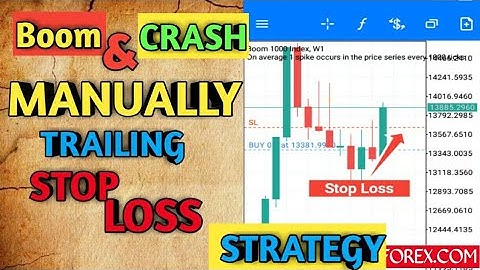 Boom&Crash Strategy 2021| Boom&Crash MANUAL Stop Loss TRAIILING Strategy
