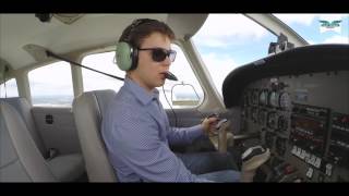 Alexey's First Solo Flight at Flight Training London, Elstree Aerodrome