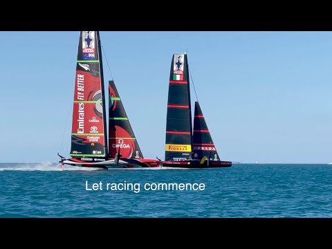 Video: America's Cup: Sailing Will Start Again On Saturday