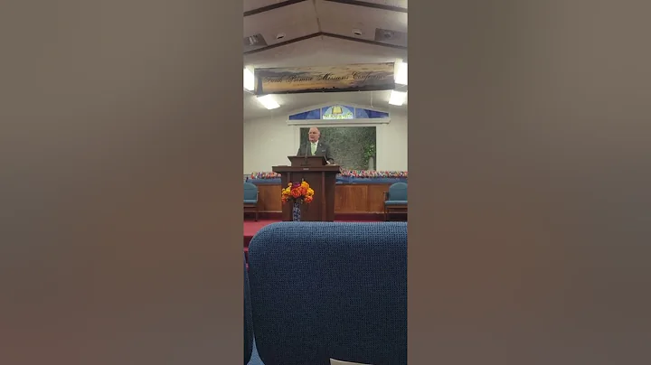 Evangelist Bill Breedlove sang "Down From His Glor...