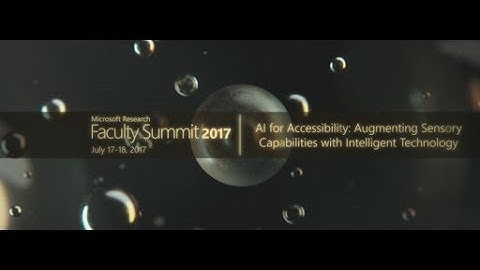 Video Abstract: AI for Accessibility: Augmenting Sensory Capabilities with Intelligent Technology
