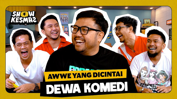 SHOWKESMAS - TAKDIR YANG MEMILIH AWWE JADI COMEDY CONSULTANT