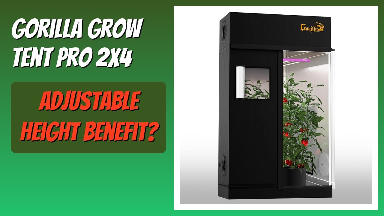REVIEW (2026): Gorilla Grow Tent Pro 2x4. Features