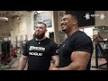 Oleksii Novikov Traning With Larry Wheels