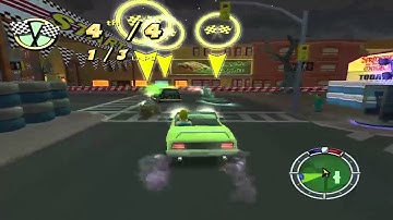 [PC] The Simpsons Hit And Run | Level 7 Bonus Mission And Races