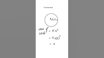 How to find the Area of Circle #maths #geometry #example #area #circle