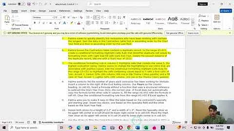 Excel Module 6 Sam End of Module Project 1 Veritate Online
