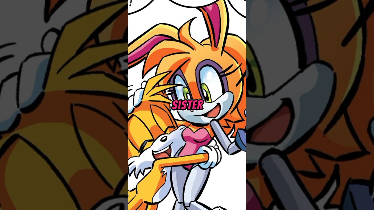 Tails the Fox Meets His Sister #sonic #cute #comics #sega #sonicthehedgehog #soniccomics #sonics