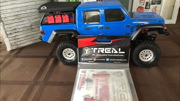SCX24 Jeep Gladiator ~Treal Steering Links Install