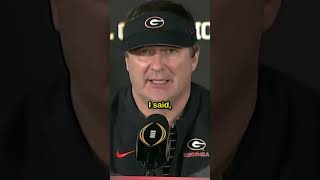 Kirby Smart's son was crying that Stetson Bennett is graduating😭 #shorts #georgia Information