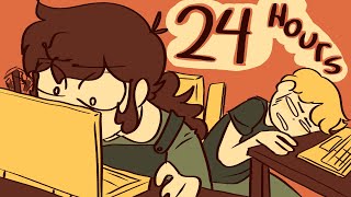 MAKING A COMIC IN 24 HOURS WITH MY YOUNGER BROTHER