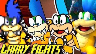 Evolution of Larry Koopa Battles (1988-2017)