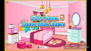 Jasmine plays Girly Room Decoration Game | plz like & subscribe | I love you 😙 😙 😙 ❤ ❤ ❤ screenshot 3