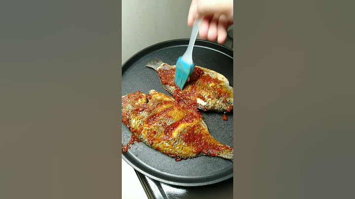 Bikin ikan bakar teflon simple rasanya enak banget😍