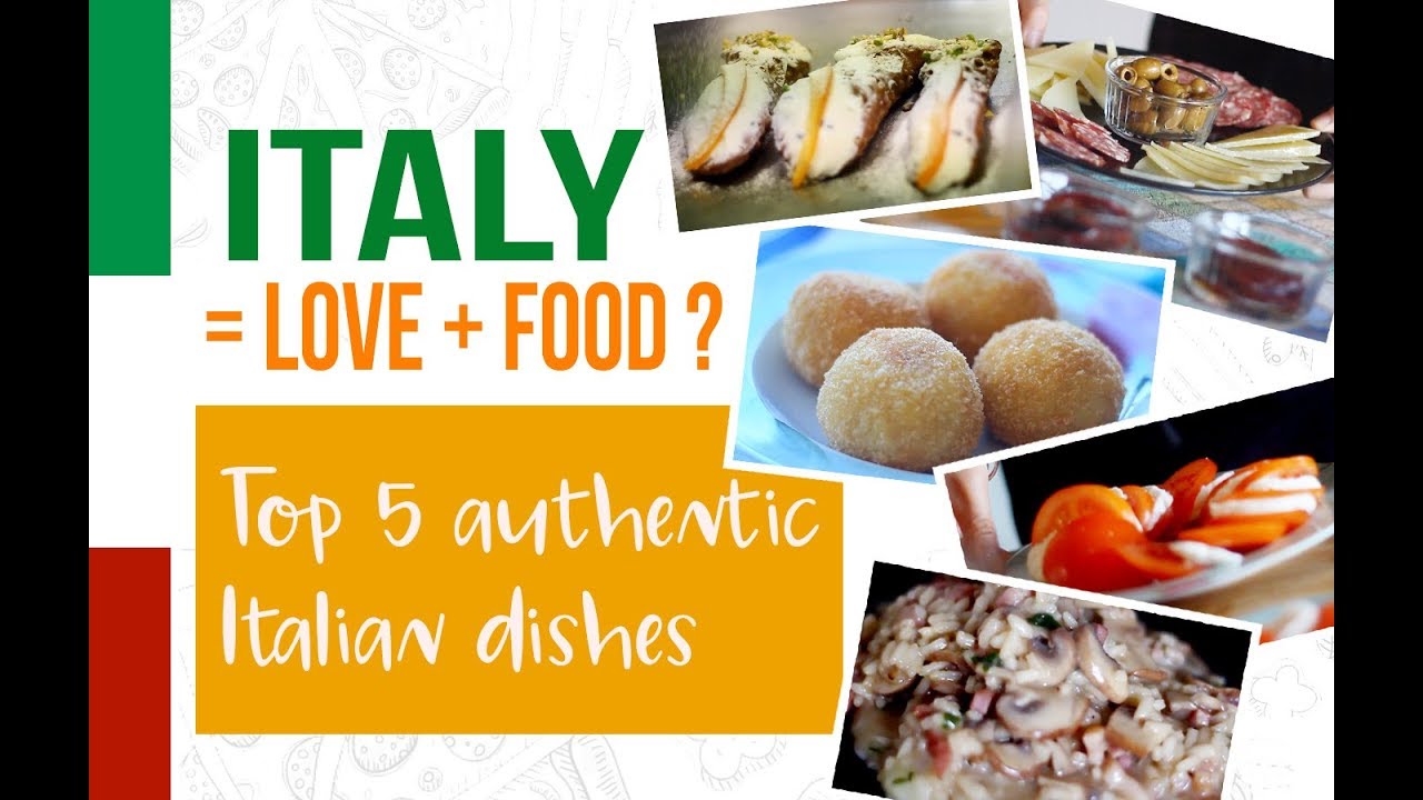 ITALIAN FACTS & TOP 5 AUTHENTIC ITALIAN FOOD | SOOTASTY FOOD STORY