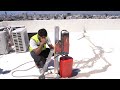 Perforación con taladro Hilti