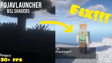 Black Texture fix!! In BSL Shaders|| pojavlauncher||BSL Shaders