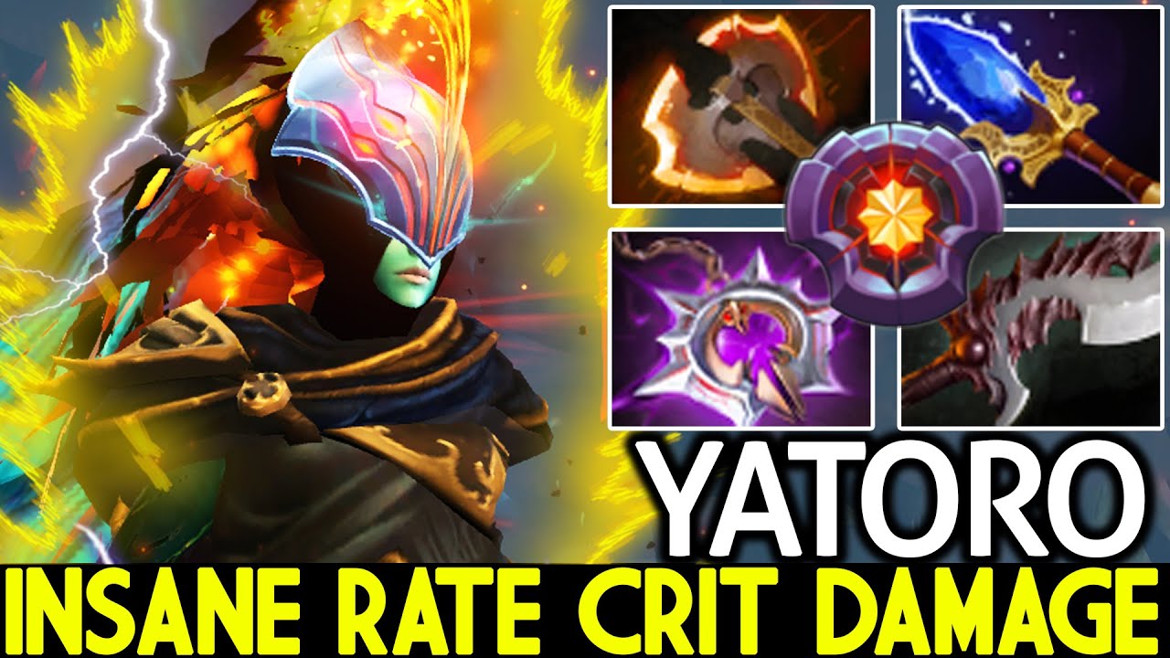 YATORO [Phantom Assassin] Insane Rate Crit Damage No Mercy Dota 2