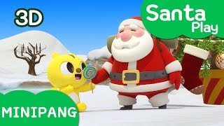 Play With Miniforce  Christmas Presents  Miniforce Play With Santa  Minipang Tv Play