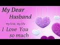 Dear Husband ❤️I love you...