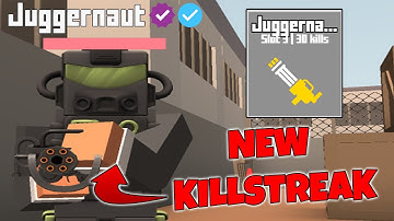 THE NEW *JUGGERNAUT* KILLSTREAK IN KRUNKER IS BROKEN?