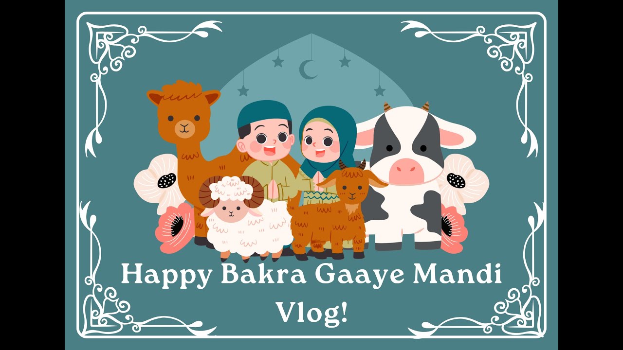 Happy Bakra Gaaye Mandi Vlog! 