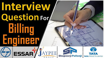 Top Interview Questions For Billing Engineers | Most Asked Interview  Questions || By CivilGuruji