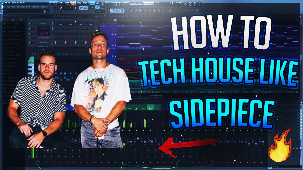 How To Full Tech House Track Like Sidepiece - FL Studio 20 Tutorial ...