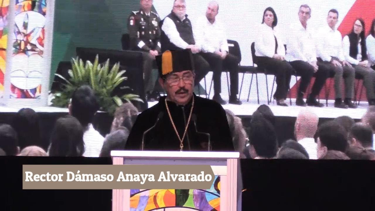 Dámaso Anaya rinde juramento como rector de la UAT. - YouTube