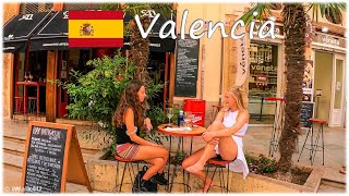 🇪🇸 Valencia Spain Walk Downtown 4K  🏙  4K Walking Tour ☀️ 🇪🇸 (Sunny Day)🇪🇸
