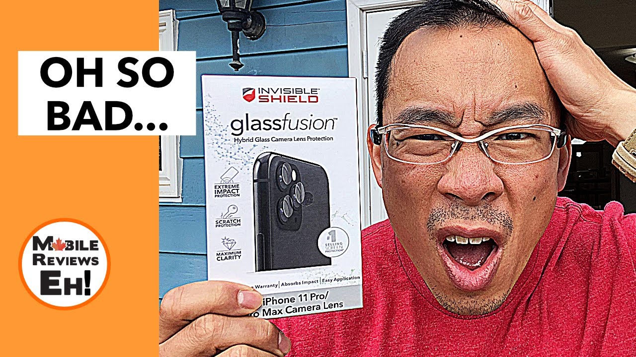 Zagg Fusion Glass iPhone Camera Lens Protector Review Sigh.... YouTube