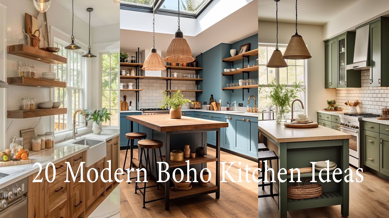 20 Modern Boho Kitchen Ideas/advance designer/
