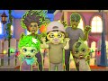 Beş Küçük Canavar 👾🎶 | Çocuklar İçin Komik Cadılar Bayramı Şarkısı | Eğlenceli Çizgi Film