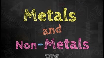 MPPSC MAINS 2021 || PAPER 3 Unit 2 Metals and Non-metals || ENG MEDIUM #MPPSC #MPPSCMAINS #MPPSCPRE